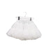 A White Tulle Skirts from Nicholas & Bears in size 4T for girl. (Front View)