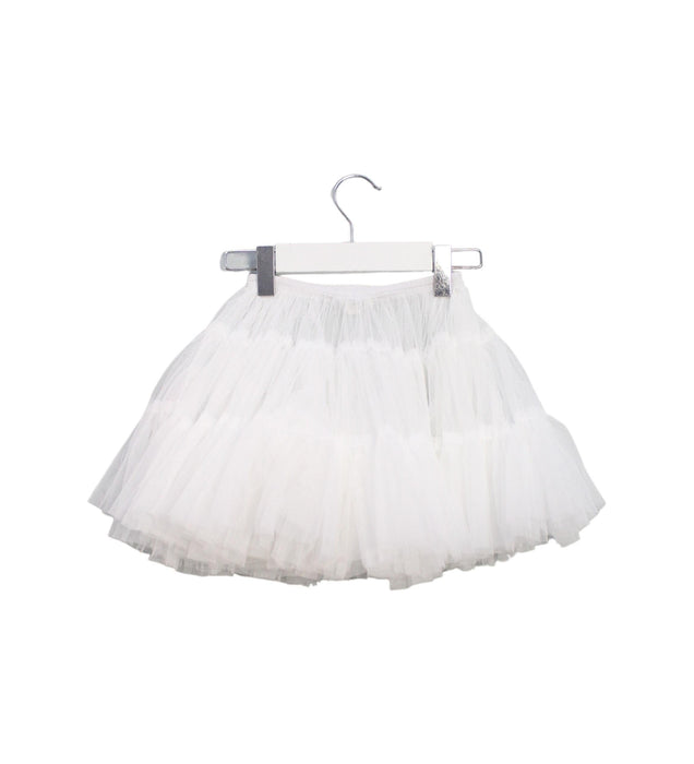 A White Tulle Skirts from Nicholas & Bears in size 4T for girl. (Back View)