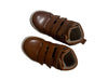 A Brown Casual Boots from Jacadi in size 3T for neutral. (Front View)