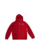 A Red Hooded Sweatshirts from Converse in size 10Y for boy. (Front View)