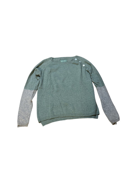 A Green Buttoned Sweatshirts from Zadig & Voltaire in size 14Y for boy. (Front View)