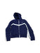 A Navy Ski Jackets from KJUS in size 14Y for girl. (Front View)