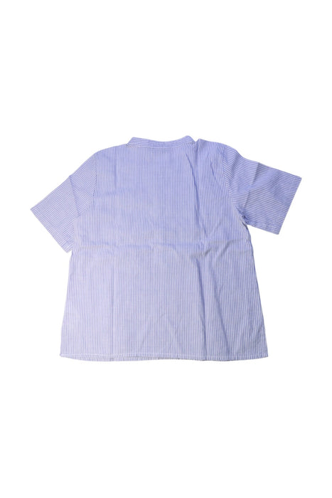 A Blue Short Sleeve Shirts from Bonpoint in size 10Y for boy. (Back View)