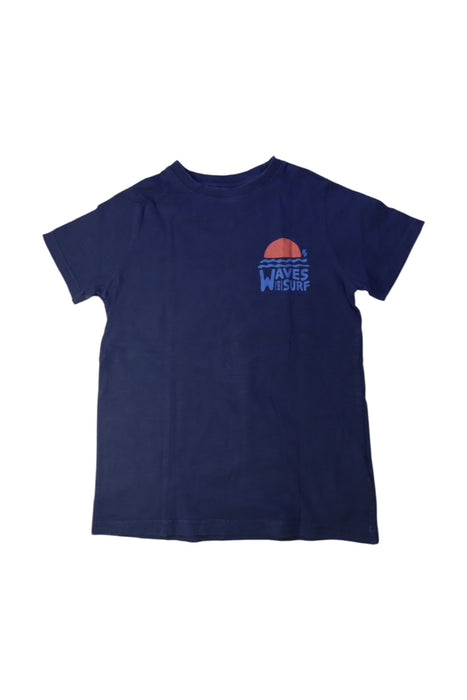 A Navy Short Sleeve T Shirts from FatFace in size 9Y for boy. (Front View)