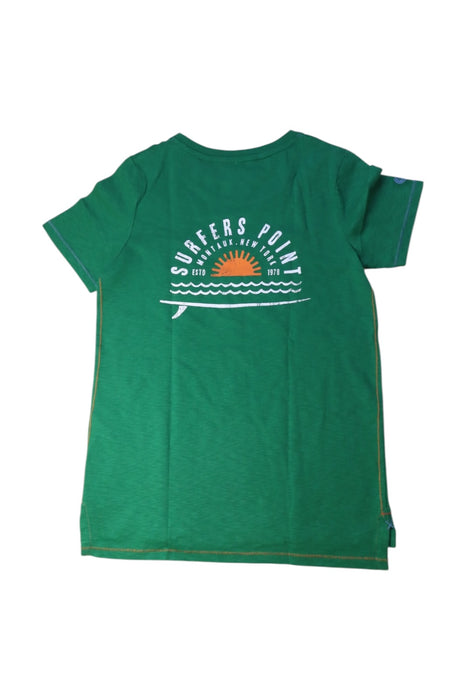 A Green Short Sleeve T Shirts from White Stuff in size 9Y for boy. (Back View)