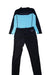 A Black Rash Guards from Aquasport in size 14Y for boy. (Front View)