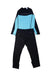 A Black Wetsuits from Aquasport in size 14Y for boy. (Front View)