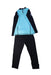 A Black Wetsuits from Aquasport in size 14Y for boy. (Back View)