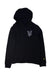 A Black Hooded Sweatshirts from Lyle & Scott in size 9Y for boy. (Front View)