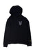 A Black Hooded Sweatshirts from Lyle & Scott in size 9Y for boy. (Front View)