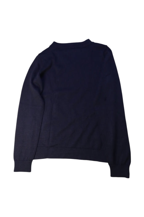 A Navy Knit Sweaters from Bonpoint in size 10Y for boy. (Back View)