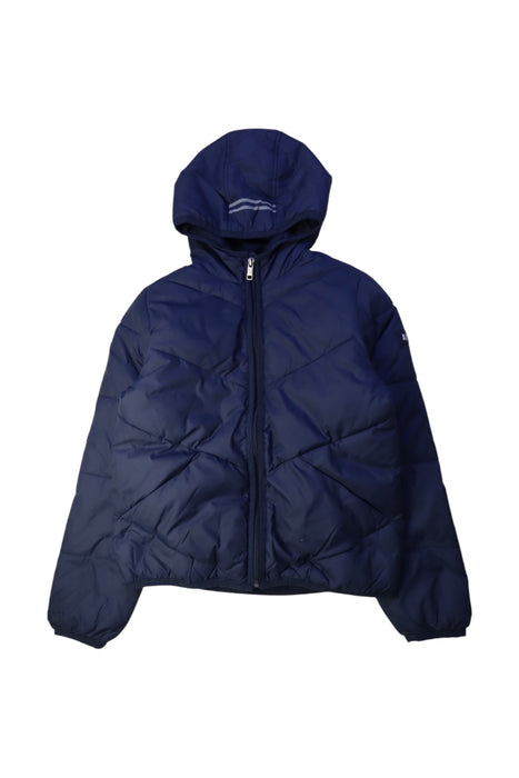 A Navy Puffer/Quilted Coats & Outerwear from Aigle in size 10Y for boy. (Front View)