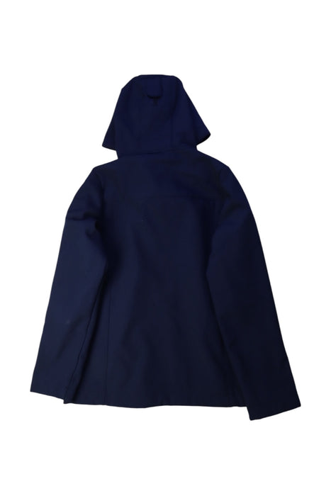 A Navy Rain Jackets from TOG24 in size 10Y for boy. (Back View)