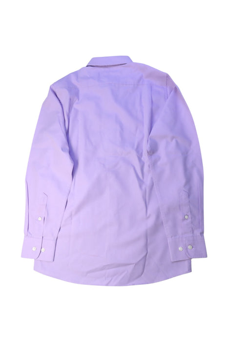 A Purple Long Sleeve Shirts from Nordstrom in size 12Y for boy. (Back View)