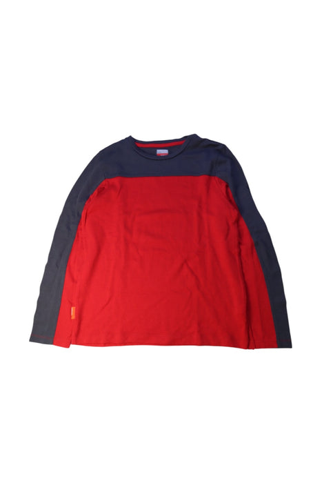 A Red Long Sleeve T Shirts from Icebreaker in size 11Y for boy. (Front View)