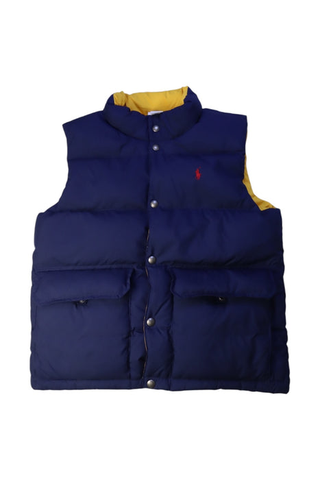 A Navy Outerwear Vests from Polo Ralph Lauren in size 14Y for neutral. (Front View)