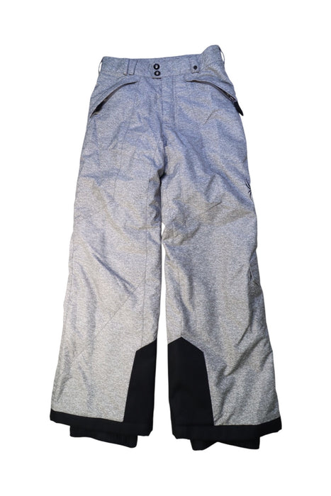 A Grey Ski Pants & Salopettes from Spyder in size 14Y for neutral. (Front View)