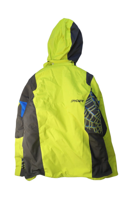 A Multicolour Ski Jackets from Spyder in size 14Y for neutral. (Back View)