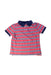 A Red Short Sleeve Polos from Janie & Jack in size 4T for boy. (Front View)