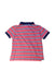A Red Short Sleeve Polos from Janie & Jack in size 4T for boy. (Back View)