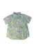 A Green Short Sleeve Shirts from Crewcuts in size 2T for boy. (Front View)