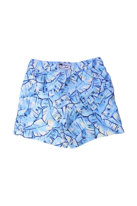 A Blue Shorts from Janie & Jack in size 6T for boy. (Back View)