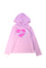A Pink Long Sleeve Tops from Puma in size 5T for girl. (Front View)