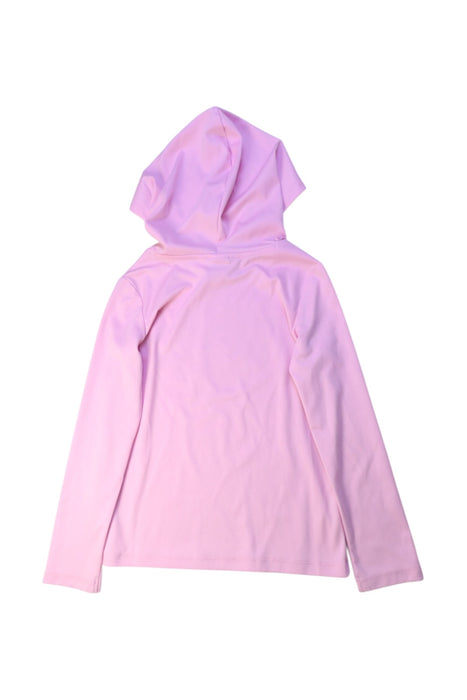 A Pink Long Sleeve Tops from Puma in size 5T for girl. (Back View)