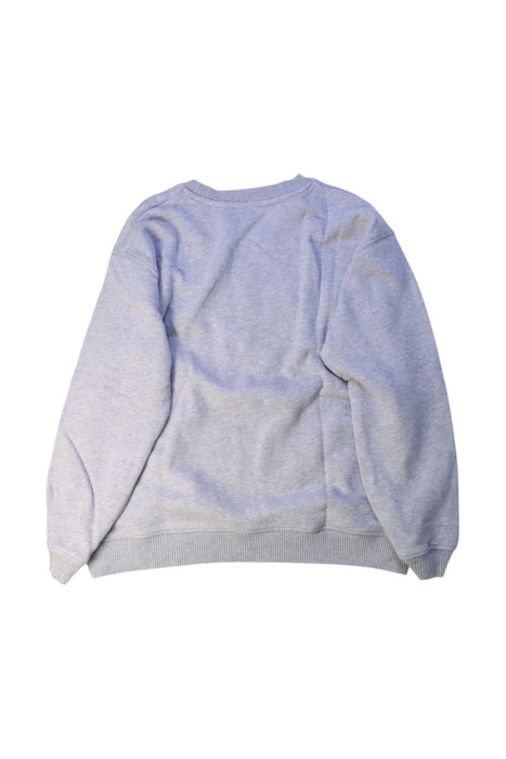 A Grey Crewneck Sweatshirts from Bonpoint in size 12Y for girl. (Back View)