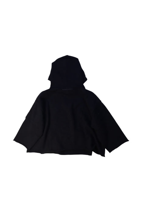 A Black Hooded Sweatshirts from MM6 Maison Margiela in size 10Y for neutral. (Back View)