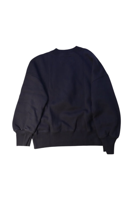 A Black Crewneck Sweatshirts from Abercrombie & Fitch in size 9Y for neutral. (Back View)