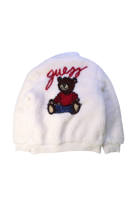 A White Lightweight Jackets from Guess in size 10Y for girl. (Back View)