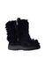 A Black Winter Boots from Diavolezza in size 11Y for girl. (Front View)