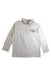 A White Long Sleeve Polos from Nicholas & Bears in size 6T for boy. (Front View)