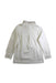 A White Long Sleeve Polos from Nicholas & Bears in size 6T for boy. (Back View)