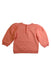 A Peach Crewneck Sweatshirts from Chloe in size 6-12M for girl. (Back View)