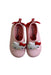 A Pink Sneakers from Mini Melissa in size 18-24M for girl. (Back View)