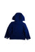 A Blue Lightweight Jackets from Jacadi in size 4T for boy. (Back View)