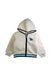 A White Lightweight Jackets from Jacadi in size 4T for boy. (Front View)