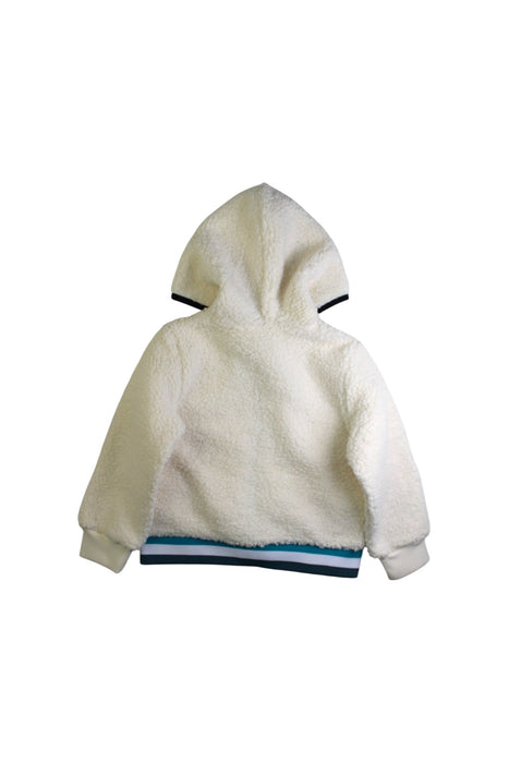 A White Lightweight Jackets from Jacadi in size 4T for boy. (Back View)
