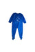 A Blue Onesies from Petit Bateau in size 2T for boy. (Front View)
