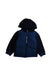 A Blue Lightweight Jackets from Jacadi in size 4T for boy. (Front View)