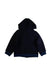 A Blue Lightweight Jackets from Jacadi in size 4T for boy. (Back View)