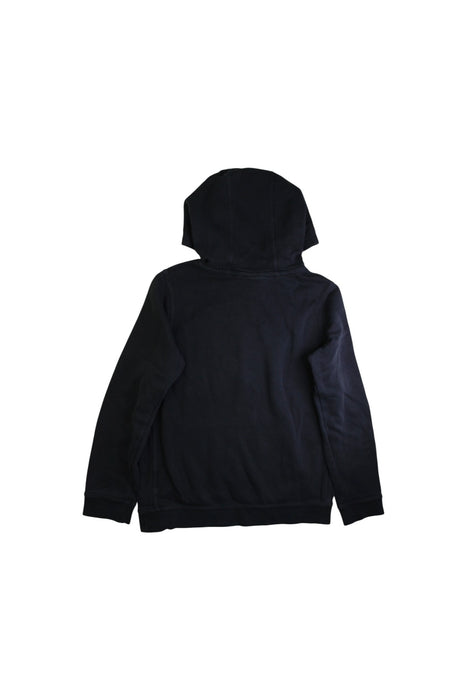 A Black Hooded Sweatshirts from Nike in size 12Y for boy. (Back View)