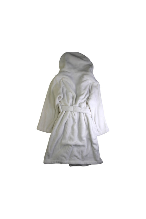 A White Sleepwear Bathrobes from Pottery Barn in size 8Y for girl. (Back View)
