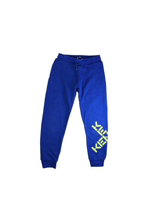 A Blue Sweatpants from Kenzo in size 12Y for boy. (Front View)