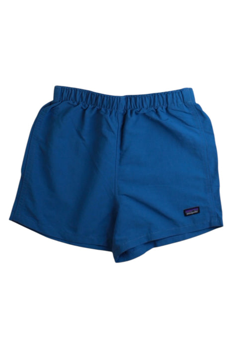 A Blue Shorts from Patagonia in size 3T for boy. (Front View)