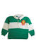 A Green Long Sleeve Polos from Mini Rodini in size 4T for boy. (Front View)