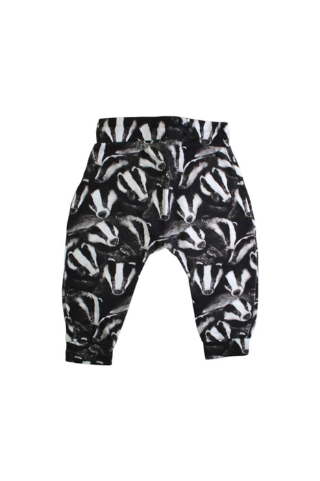A Black Casual Pants from Molo in size 12-18M for boy. (Back View)