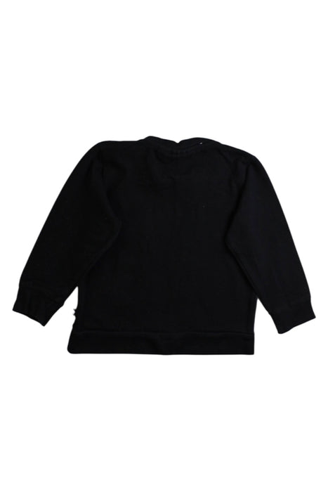 A Black Crewneck Sweatshirts from Molo in size 12-18M for boy. (Back View)